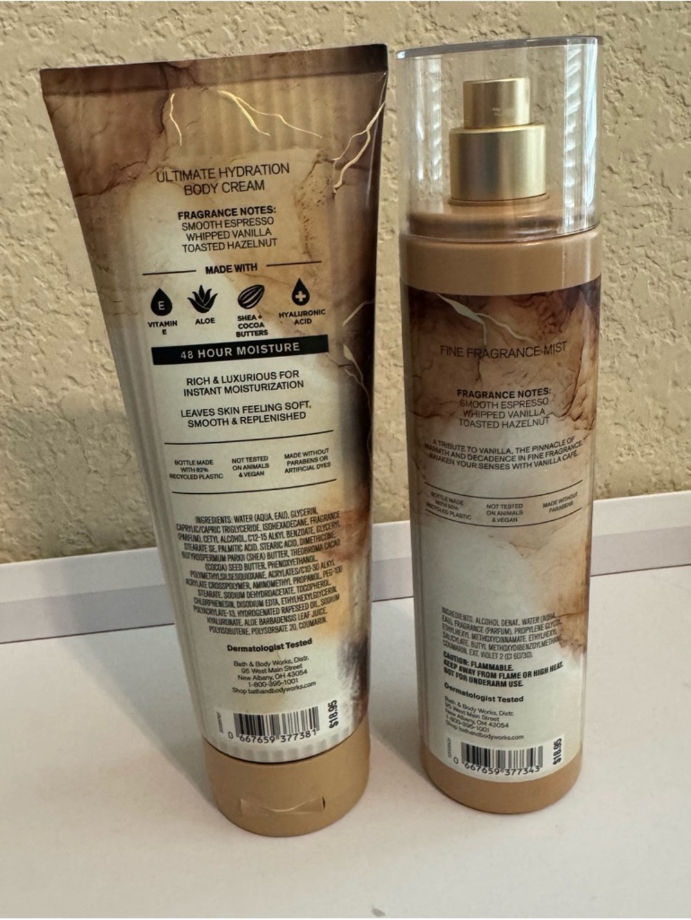 NWT Bath & Body Works 2pc Vanilla Cafe Set - Picture 7 of 11